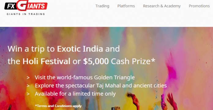 FX Giants $5000 Real Trading Contest