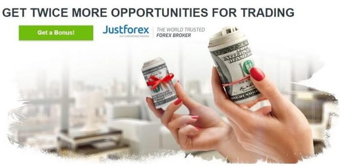 Justforex 100% Deposit Bonus