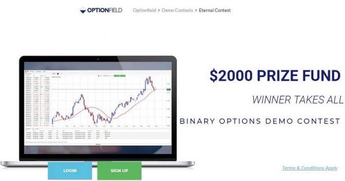 Optionfield Monthly Demo Binary Trading Contest