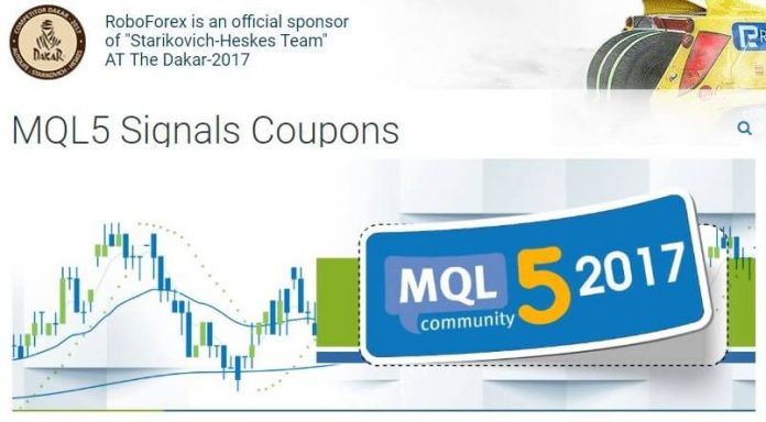 Roboforex Free MQL5 Coupon Bonus